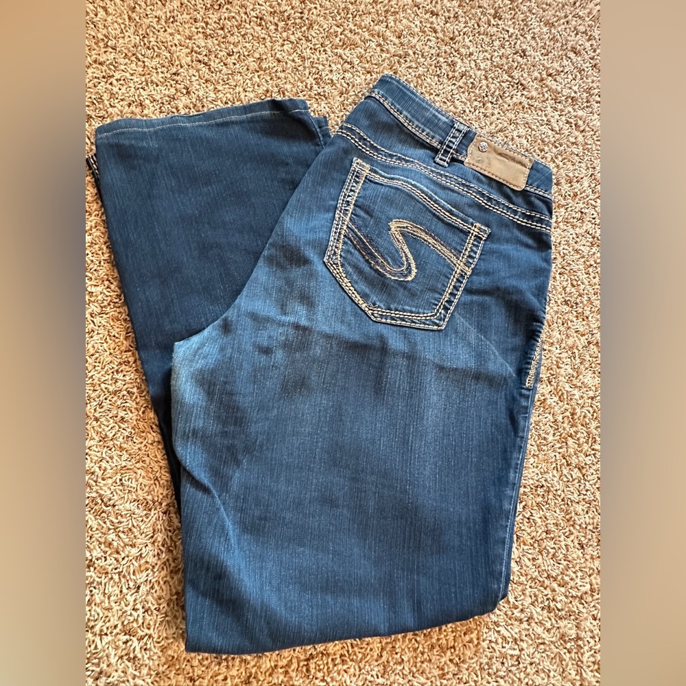 Silver Suki Bootcut 18x33
